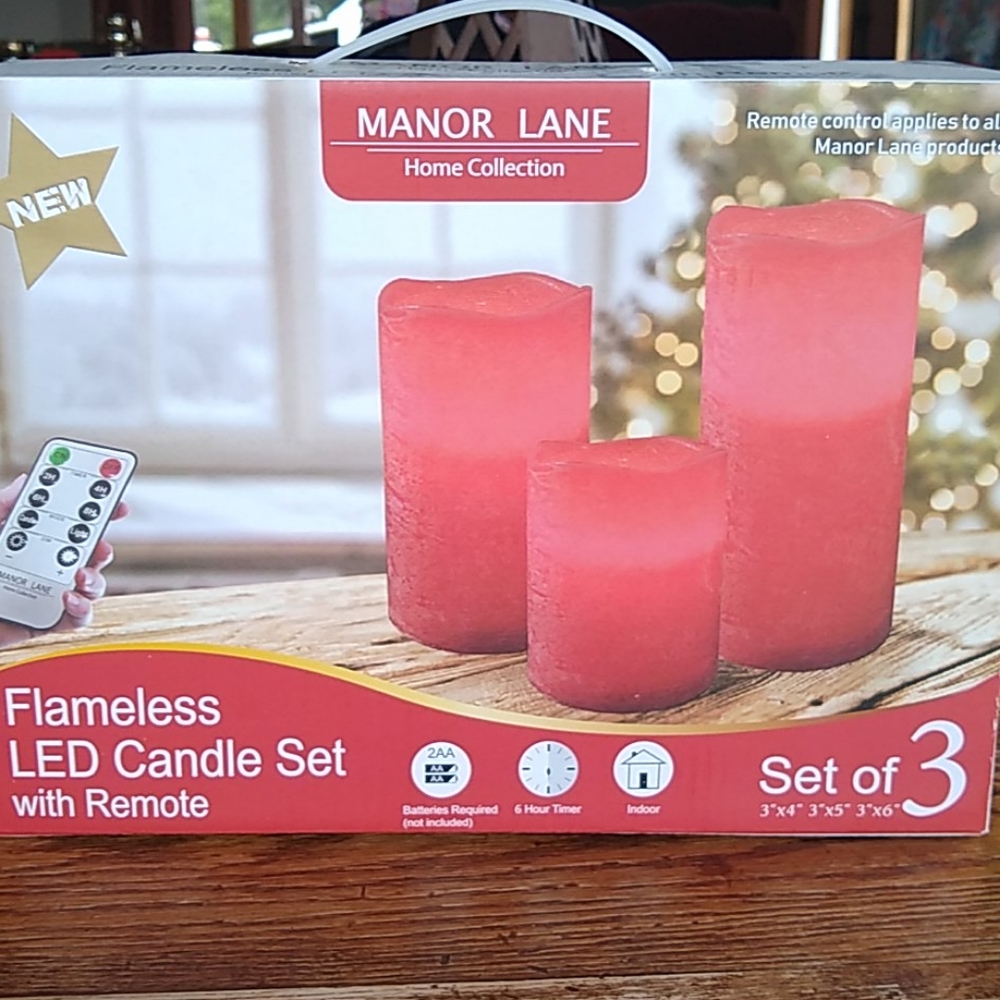 NEW Flameless LED Candle Set